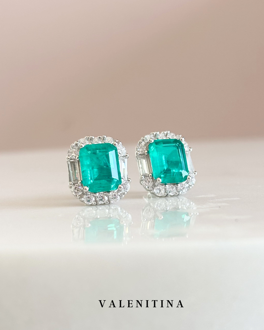 PENDIENTES ESMERALDINA